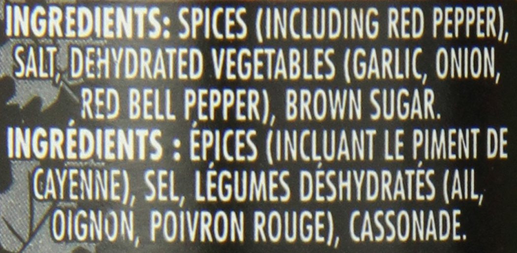 Hy's of Canada, Cajun Seasoning, 125g/4.4oz., {Imported from Canada}